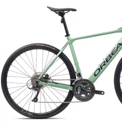 Orbea Gain D50 Electric Road Bike 2022 -Zone3 || Orbea || Pas Normal Studios store Orbea Gain D50 Electric Road Bike 2022 Pastel Green Black 1