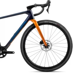 Orbea Terra M30 TEAM 1X Gravel Bike 2022 -Zone3 || Orbea || Pas Normal Studios store Orbea Terra M30 TEAM 1X Gravel Bike 2022 Blue Carbon Orange 2