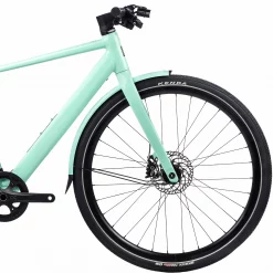 Orbea Vibe H10 EQ Electric Hybrid Bike 2021 -Zone3 || Orbea || Pas Normal Studios store Orbea Vibe H10 EQ Electric Hybrid Bike 2021 Light Green 2