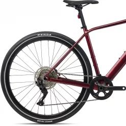 Orbea Vibe H30 Electric Hybrid Bike 2022 -Zone3 || Orbea || Pas Normal Studios store Orbea Vibe H30 Electric Hybrid Bike 2022 Metallic Dark Red 1