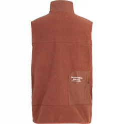 Pas Normal Studios Escapism Fleece Gilet -Zone3 || Orbea || Pas Normal Studios store Pas Normal Studios Escapism Fleece Gilet Rust 2