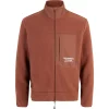 Pas Normal Studios Escapism Fleece Jacket -Zone3 || Orbea || Pas Normal Studios store Pas Normal Studios Escapism Fleece Jacket Rust