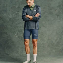 Pas Normal Studios Escapism Technical Long Sleeve Tee -Zone3 || Orbea || Pas Normal Studios store Pas Normal Studios Escapism Technical Long Sleeve Tee Classic Blue 3