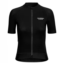 Pas Normal Studios Essential Womens Short Sleeve Jersey -Zone3 || Orbea || Pas Normal Studios store Pas Normal Studios Essential Womens Short Sleeve Jersey Black