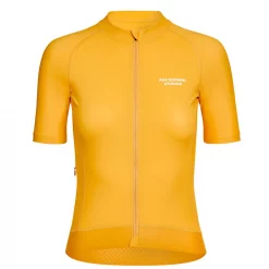 Pas Normal Studios Essential Womens Short Sleeve Jersey -Zone3 || Orbea || Pas Normal Studios store Pas Normal Studios Essential Womens Short Sleeve Jersey Bright Yellow