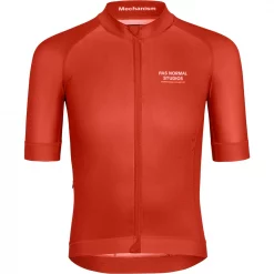 Pas Normal Studios Mechanism Short Sleeve Jersey -Zone3 || Orbea || Pas Normal Studios store Pas Normal Studios Mechanism Short Sleeve Jersey Deep Red