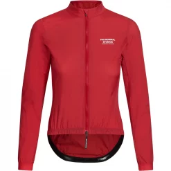 Pas Normal Studios Mechanism Stow Away Womens Jacket -Zone3 || Orbea || Pas Normal Studios store Pas Normal Studios Mechanism Stow Away Womens Jacket Deep Red
