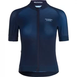 Pas Normal Studios Mechanism Womens Short Sleeve Jersey -Zone3 || Orbea || Pas Normal Studios store Pas Normal Studios Mechanism Womens Short Sleeve Jersey Navy Blue