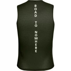 Pas Normal Studios Sleeveless Base Layer -Zone3 || Orbea || Pas Normal Studios store Pas Normal Studios Sleeveless Base Layer Olive 2