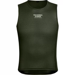 Pas Normal Studios Sleeveless Base Layer -Zone3 || Orbea || Pas Normal Studios store Pas Normal Studios Sleeveless Base Layer Olive