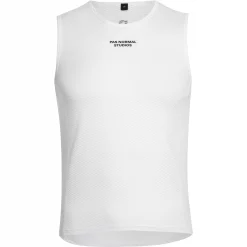 Pas Normal Studios Sleeveless Base Layer -Zone3 || Orbea || Pas Normal Studios store Pas Normal Studios Sleeveless Base Layer White
