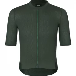 Pas Normal Studios Solitude Mesh Short Sleeve Jersey -Zone3 || Orbea || Pas Normal Studios store Pas Normal Studios Solitude Mesh Short Sleeve Jersey Dark Green