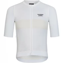 Pas Normal Studios Solitude Short Sleeve Jersey -Zone3 || Orbea || Pas Normal Studios store Pas Normal Studios Solitude Short Sleeve Jersey Off White Stripe