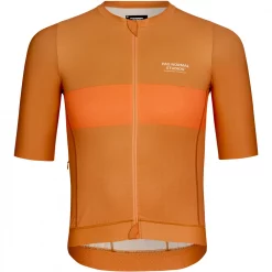 Pas Normal Studios Solitude Short Sleeve Jersey -Zone3 || Orbea || Pas Normal Studios store Pas Normal Studios Solitude Short Sleeve Jersey Orange Stripe