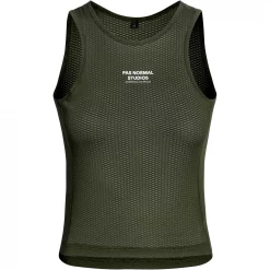 Pas Normal Studios Womens Sleeveless Base Layer -Zone3 || Orbea || Pas Normal Studios store Pas Normal Studios Womens Sleeveless Base Layer Olive