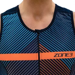 Zone3 Activate Plus Momentum Sleeveless Trisuit -Zone3 || Orbea || Pas Normal Studios store Zone3 Activate Plus Momentum Sleeveless Trisuit Black Teal Purple Pink 2