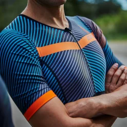 Zone3 Activate Plus Momentum Sleeveless Trisuit -Zone3 || Orbea || Pas Normal Studios store Zone3 Activate Plus Momentum Sleeveless Trisuit Black Teal Purple Pink 4