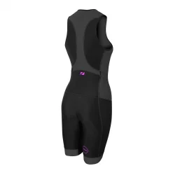 Zone3 Aquaflo Plus Womens Trisuit -Zone3 || Orbea || Pas Normal Studios store Zone3 Aquaflo Plus Womens Trisuit Black Grey Neon Pink 1