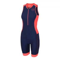 Zone3 Aquaflo Plus Womens Trisuit -Zone3 || Orbea || Pas Normal Studios store Zone3 Aquaflo Plus Womens Trisuit Navy Coral