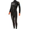 Zone3 Aspect Breaststroke Womens Wetsuit -Zone3 || Orbea || Pas Normal Studios store Zone3 Aspect Womens Wetsuit Black Blue Orange