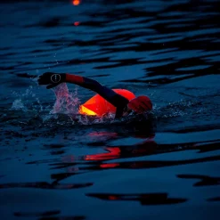 Zone3 LED Tow Float Dry Bag 28L -Zone3 || Orbea || Pas Normal Studios store Zone3 LED Tow Float Dry Bag 28L Orange 4
