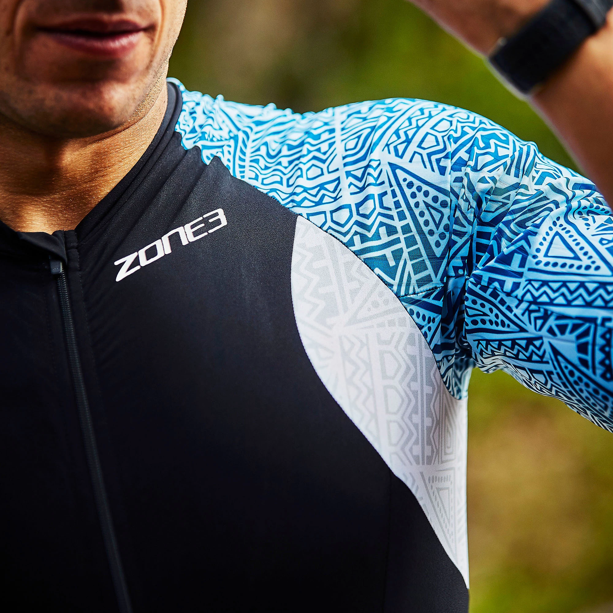 Zone3 Lava Long Distance Short Sleeve Tri Top 5 Zone3 Lava Long Distance Short Sleeve Tri Top - Image 3