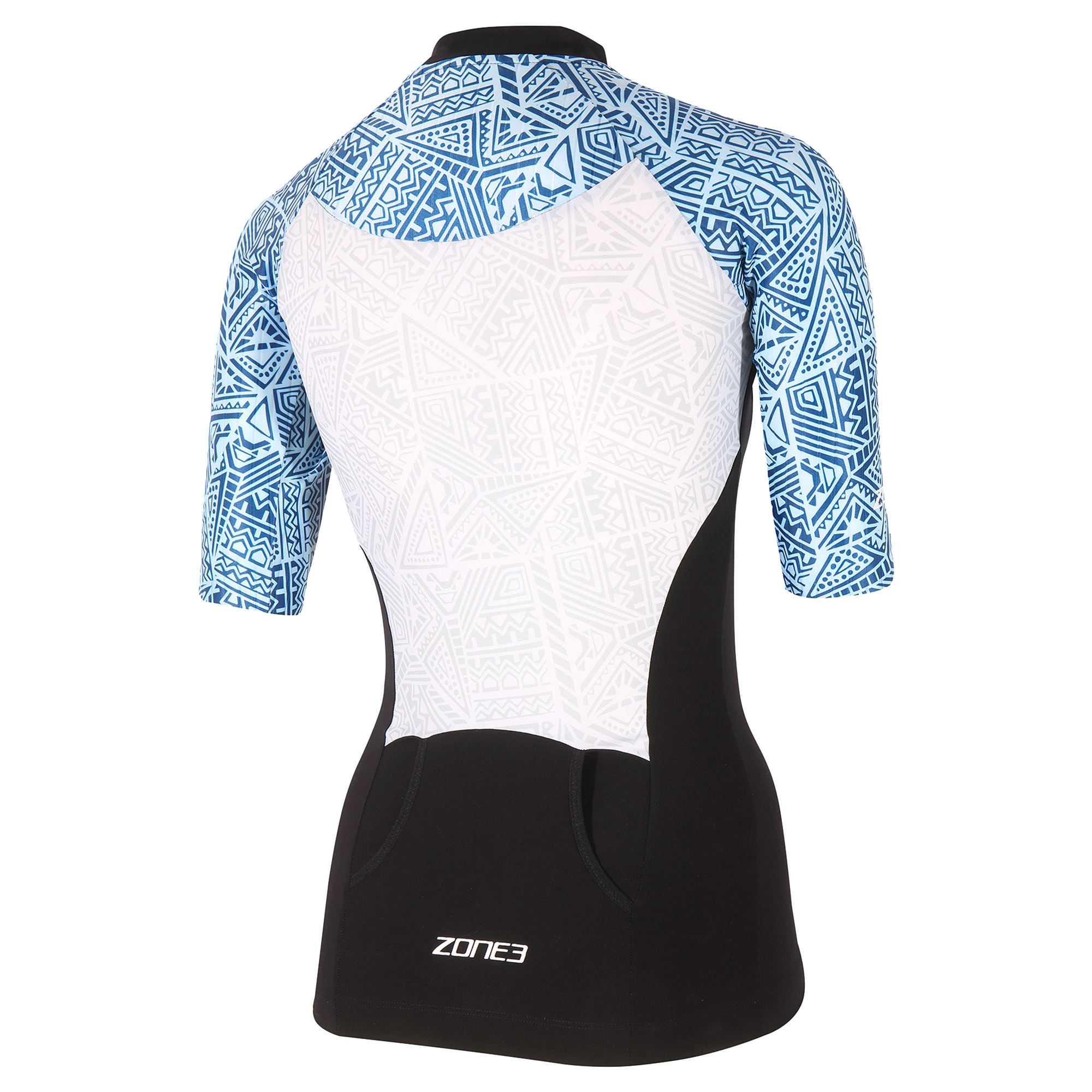 Zone3 Lava Long Distance Womens Short Sleeve Tri Top 4 Zone3 Lava Long Distance Womens Short Sleeve Tri Top - Image 2