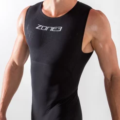 Zone3 Streamline Sleeveless Swimskin -Zone3 || Orbea || Pas Normal Studios store Zone3 Streamline Sleeveless Swimskin Black Red 2