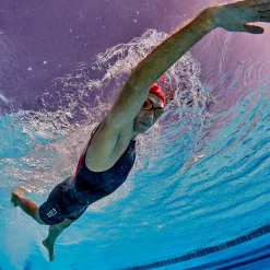 Zone3 Streamline Sleeveless Swimskin -Zone3 || Orbea || Pas Normal Studios store Zone3 Streamline Sleeveless Swimskin Black Red 5