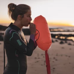 Zone3 Swim Safety Buoy And Tow Float 12 Zone3 Swim Safety Buoy And Tow Float -Zone3 || Orbea || Pas Normal Studios store Zone3 Swim Safety Buoy And Tow Float Neon Orange 2