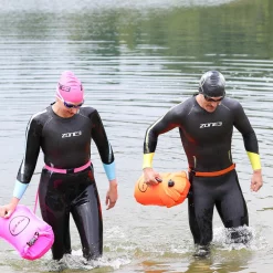 Zone3 Swim Safety Buoy and Dry Bag -Zone3 || Orbea || Pas Normal Studios store Zone3 Swim Safety Buoy and Dry Bag Pink 2